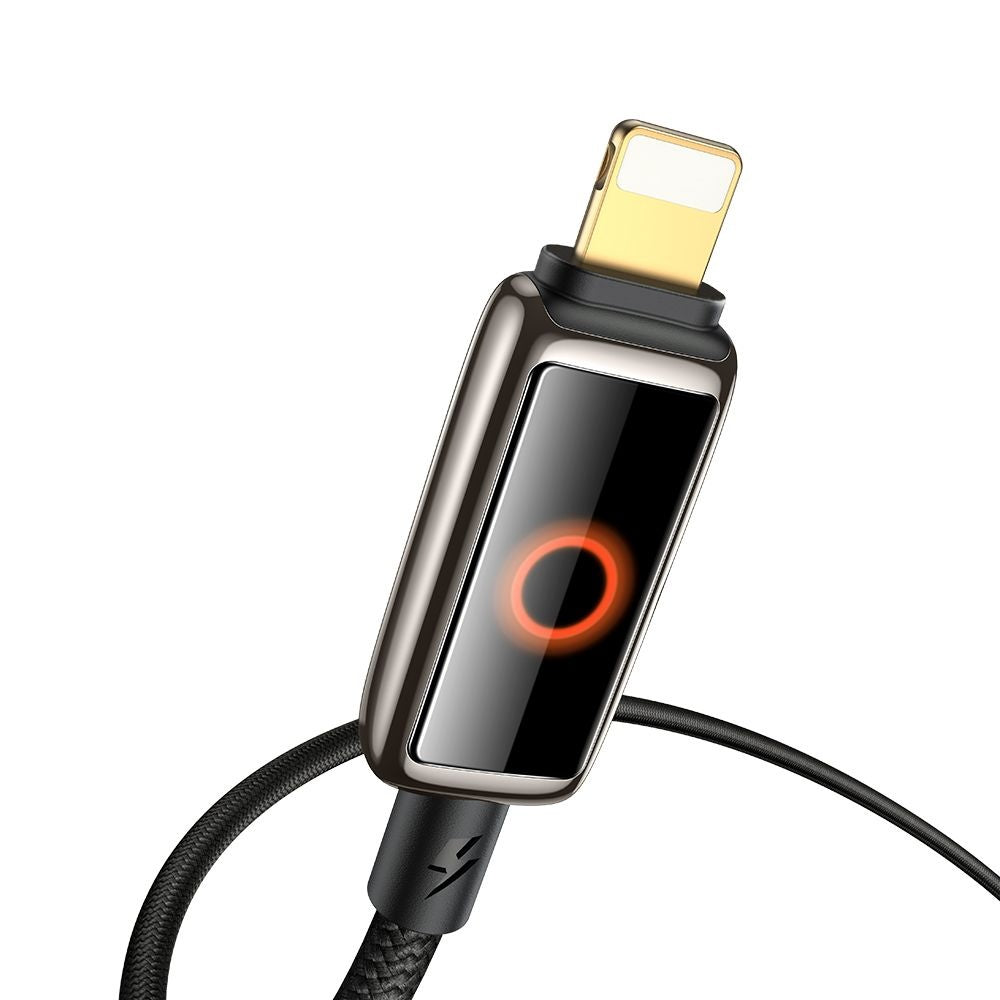 Data- og opladningskabel USB-C - Lightning McDodo CA-6670 Auto Power Off, 36W, 1,2m, Sort