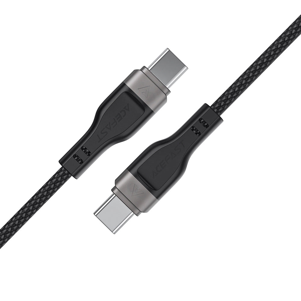 Data- og opladningskabel USB-C - USB-C Acefast C11-03, 60W, 1,2m, Sort