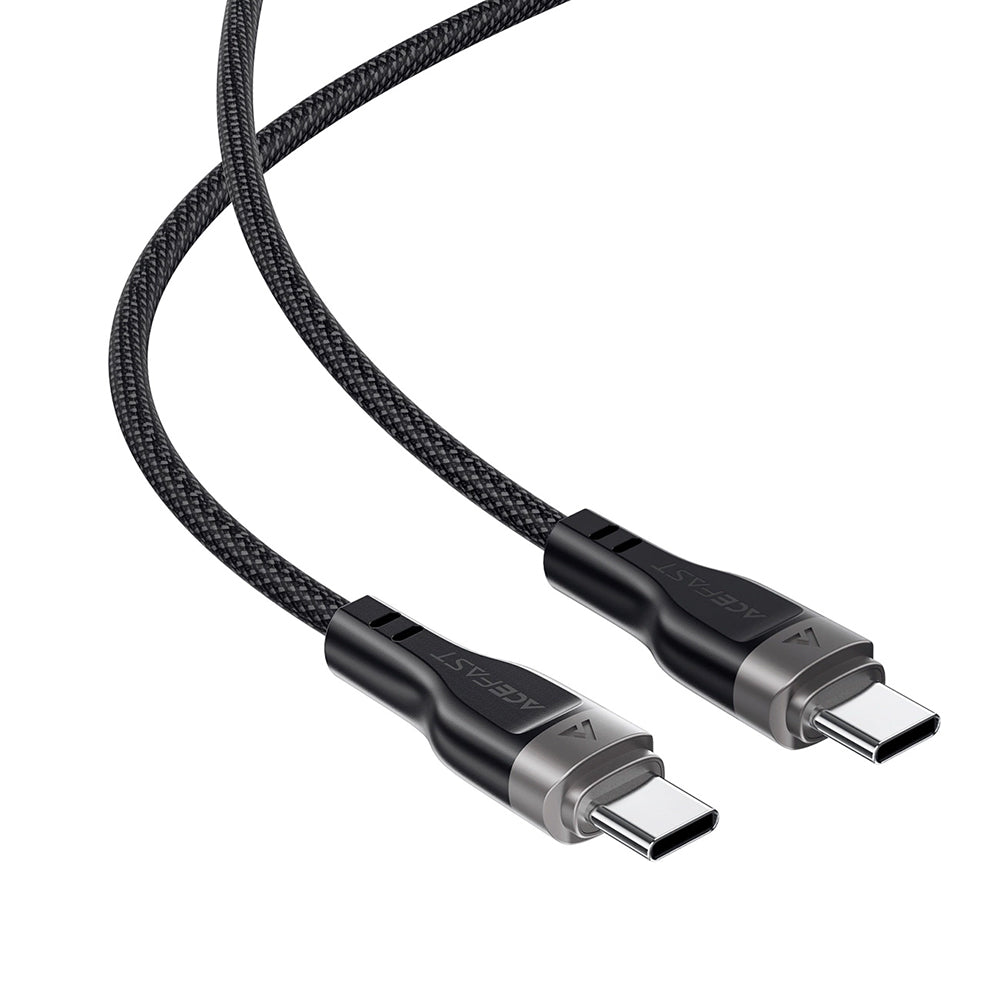 Data- og opladningskabel USB-C - USB-C Acefast C11-03, 60W, 1,2m, Sort