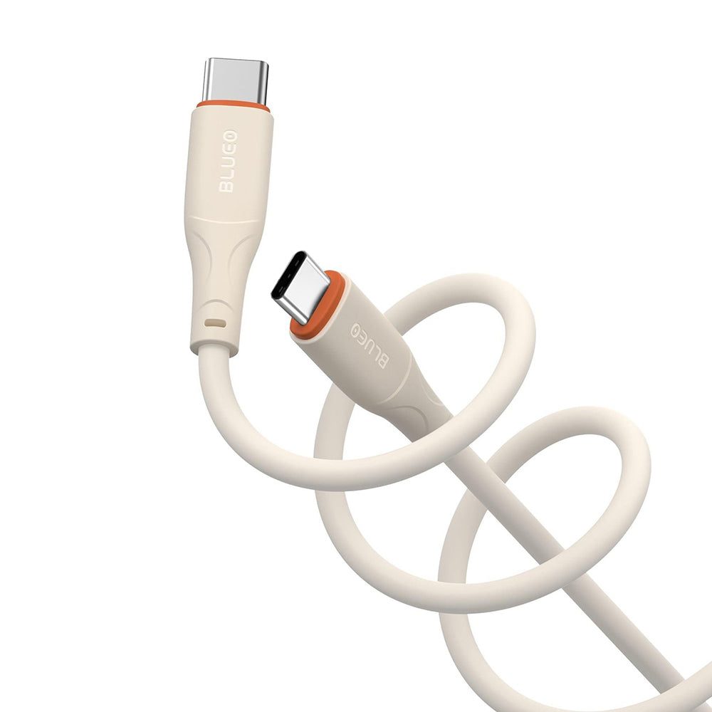 Data- og opladningskabel USB-C - USB-C Blueo Ape Legend, 100W, 1,5m, Orange