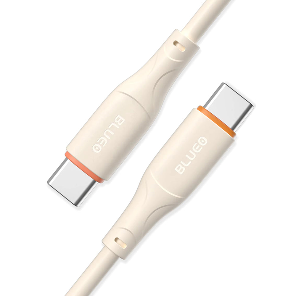 Data- og opladningskabel USB-C - USB-C Blueo Ape Legend, 100W, 1,5m, Orange