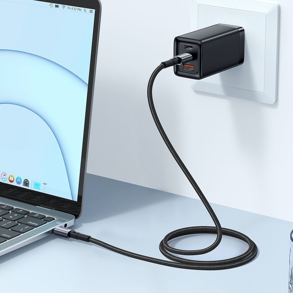 Data- og opladningskabel USB-C - USB-C McDodo CA-3130, 65W, 1m, Sort