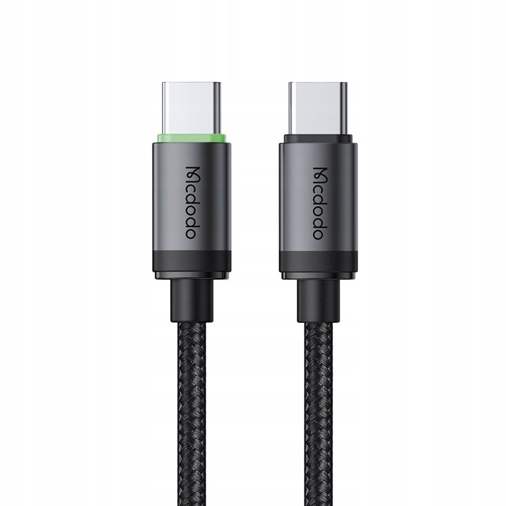Data- og opladningskabel USB-C - USB-C McDodo CA-4410, 60W, 1m, Sort