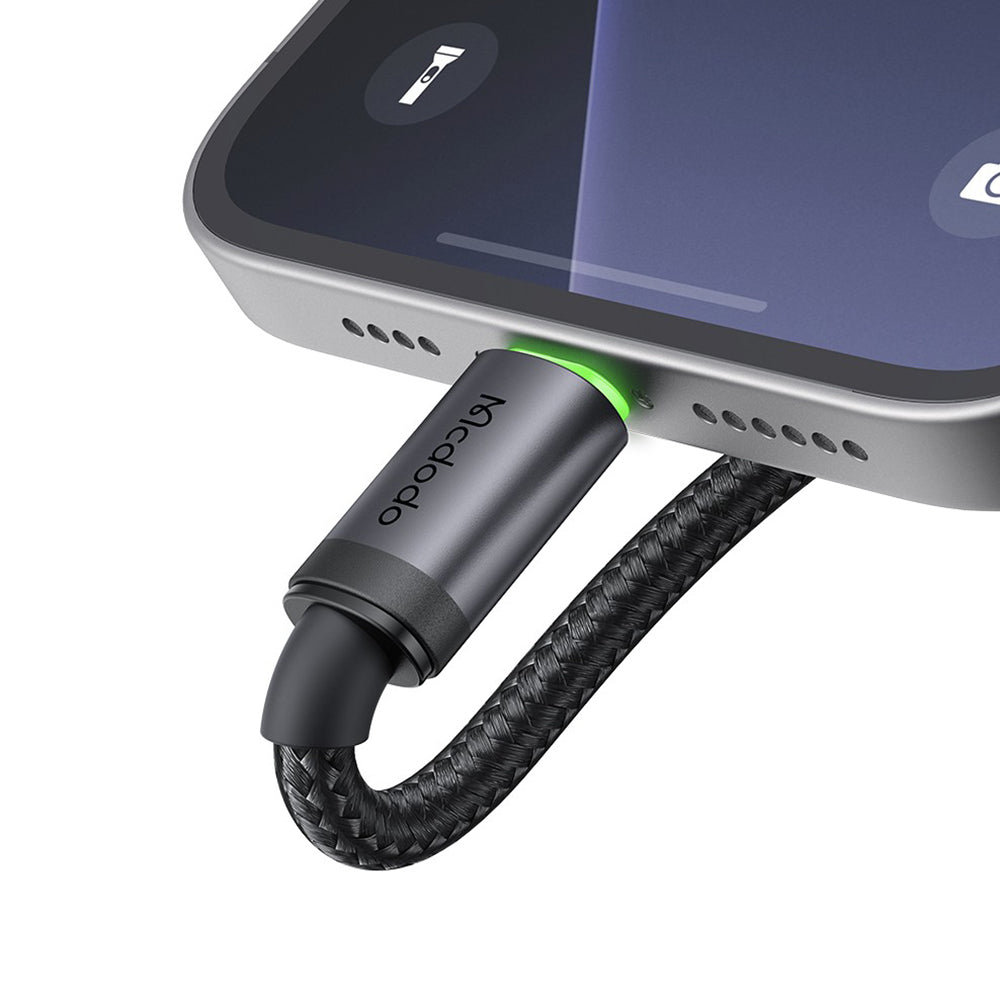 Data- og opladningskabel USB-C - USB-C McDodo CA-4410, 60W, 1m, Sort