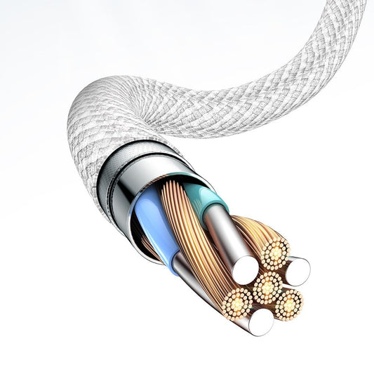 Data- og opladningskabel USB-C - USB-C McDodo CA-5690, 60W, 1m, Hvid