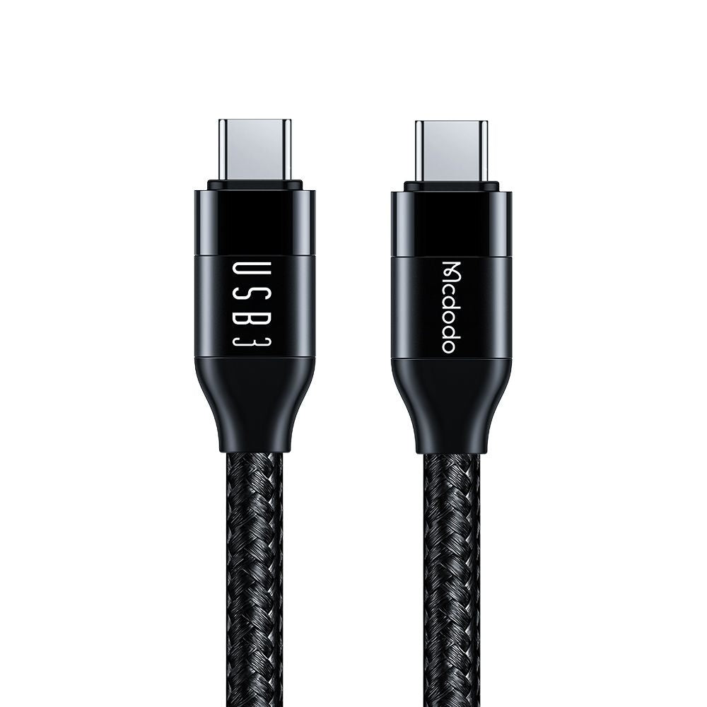 Data- og opladningskabel USB-C - USB-C McDodo CA-7132, 100W, 1.2m, Sort