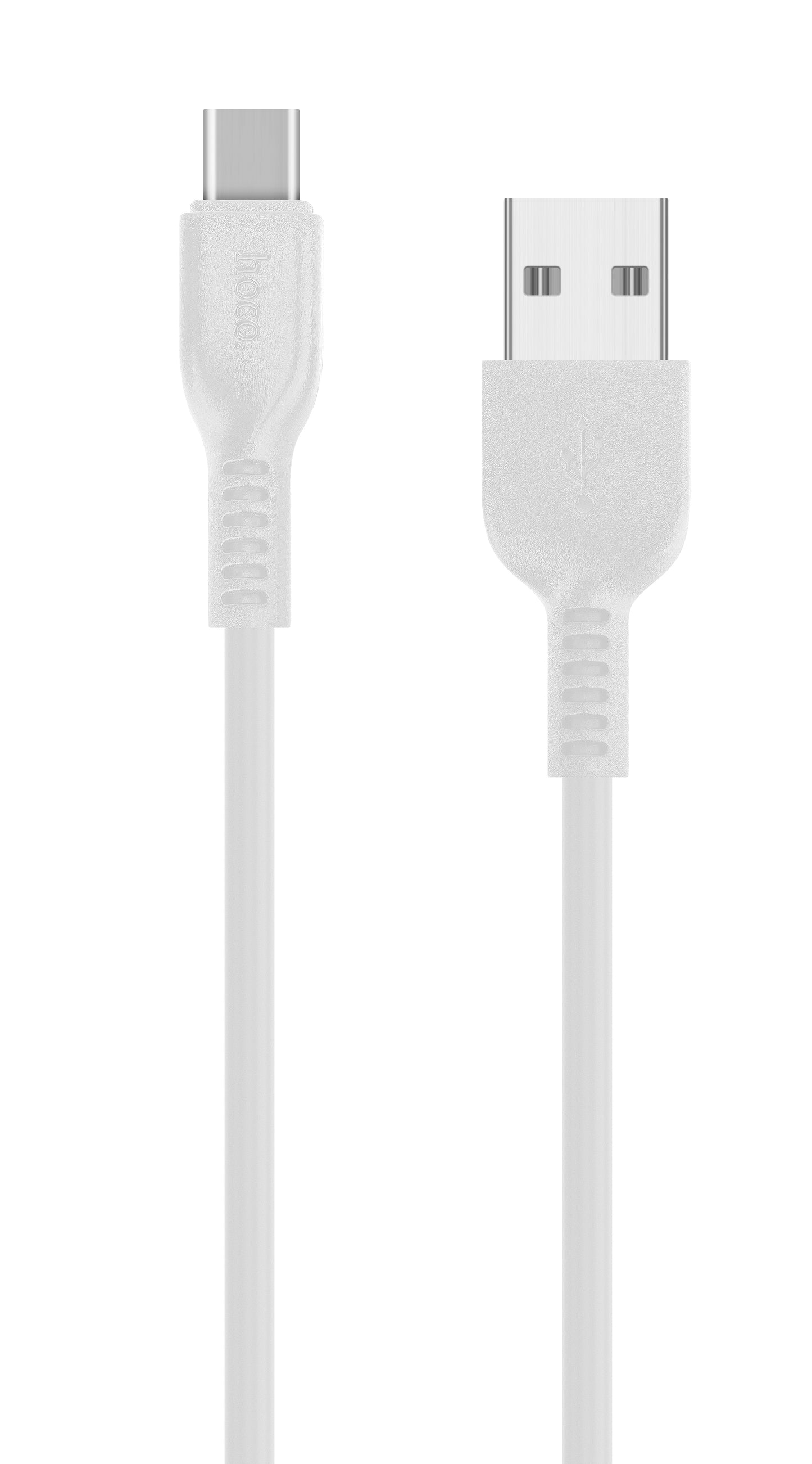 Data- og opladningskabel USB-A - USB-C HOCO Flash X20, 18W, 2m, Hvid