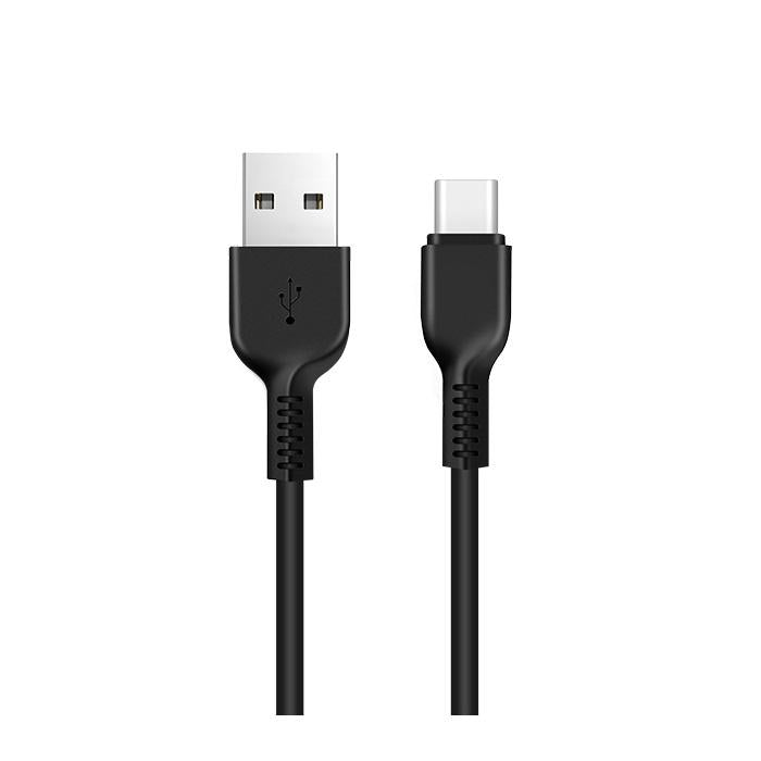 USB-A til USB-C data- og opladningskabel HOCO Flash X20, 18W, 3m, sort