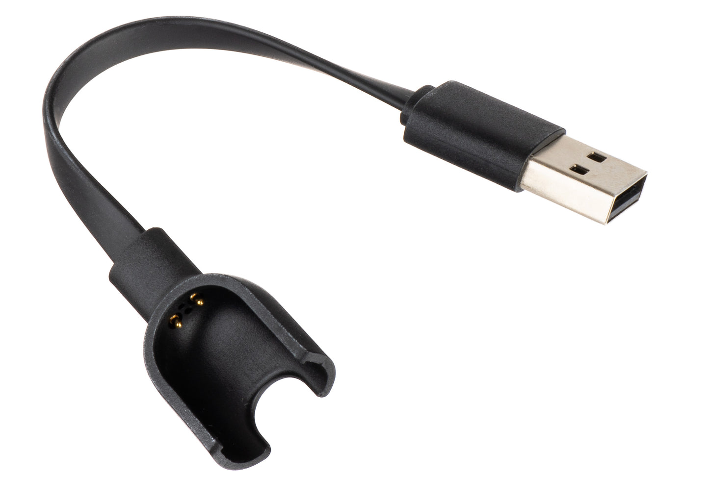 Opladerkabel til Xiaomi Smart Band 2, USB-A, Sort MYD4089TY