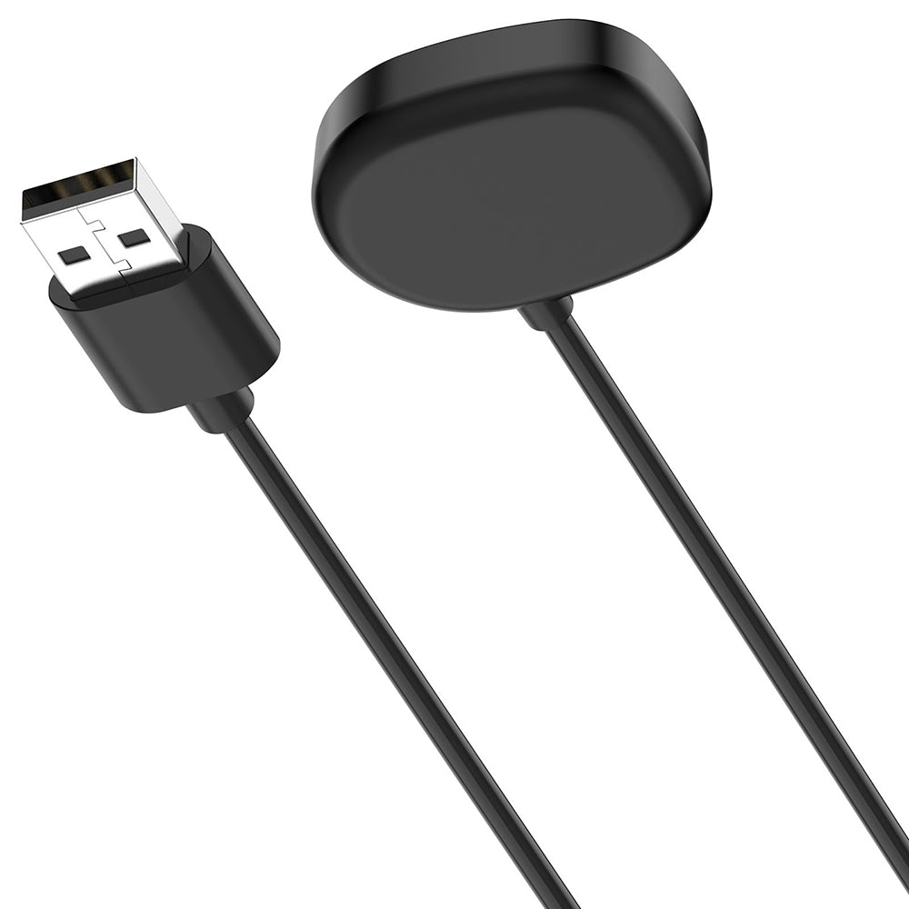 Techsuit THA4 opladerkabel til Amazfit T-Rex 3 / Balance, USB-A, Sort