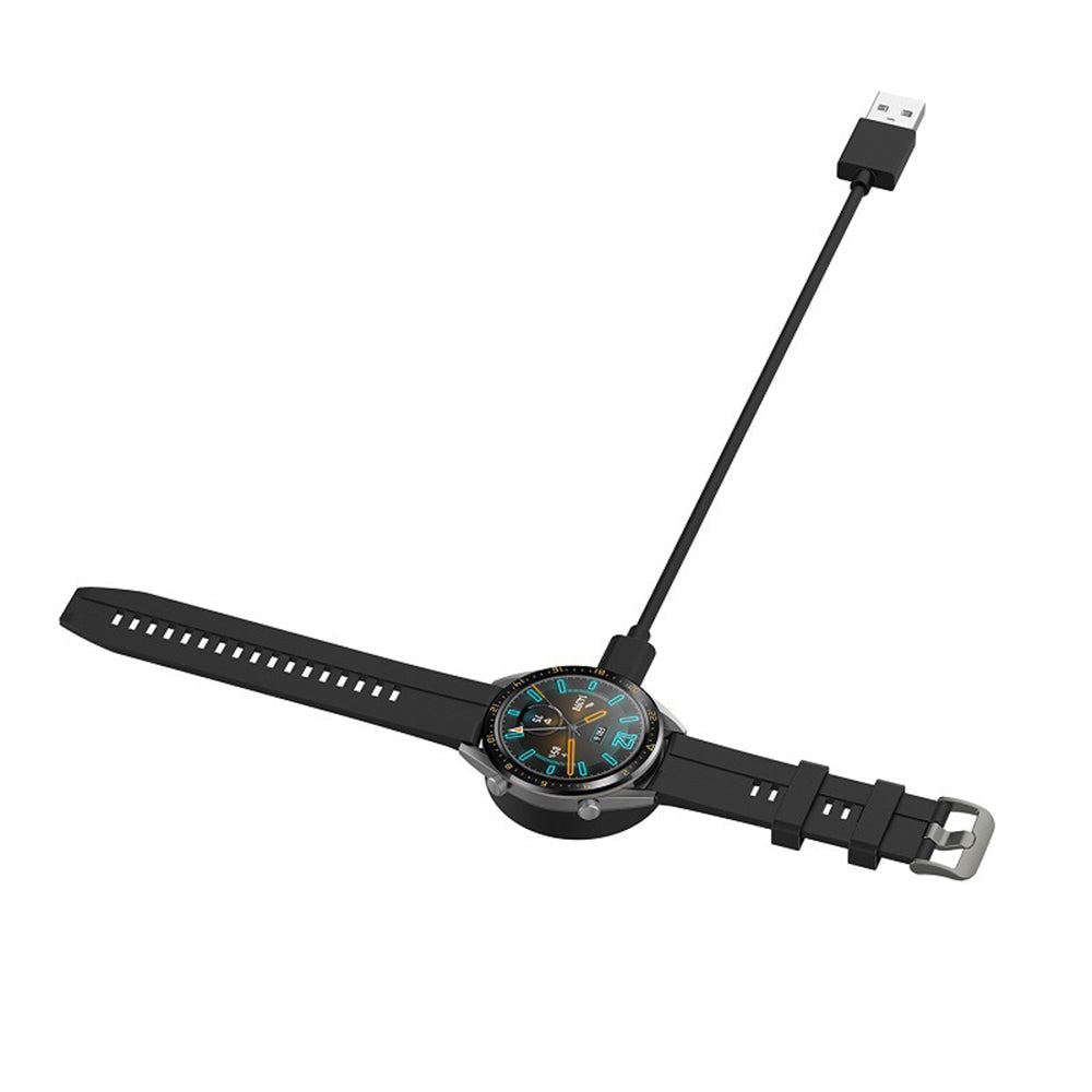 Techsuit THC3 Charging Cable for Honor Watch / Huawei Watch Series, USB-A, Black