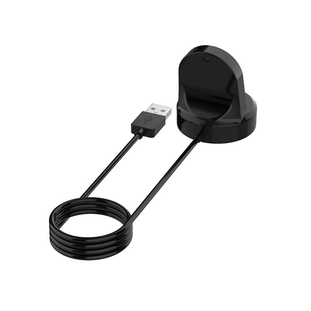 Techsuit THC4 opladerkabel til Honor Watch / Huawei Watch Series, USB-A, Sort