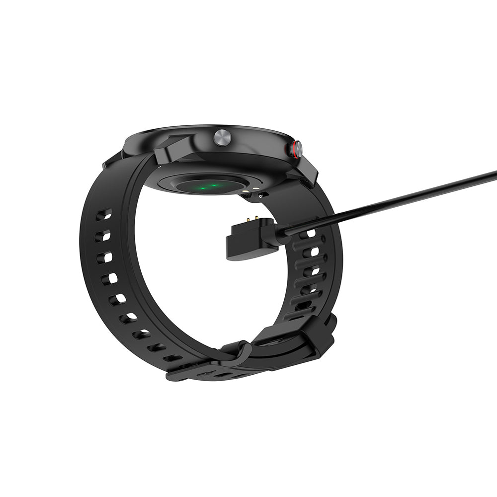 Opladerkabel Techsuit TXC4 til Oneplus Nord Watch / Haylou Bling LS12 / RT LS05S, USB-A, Sort