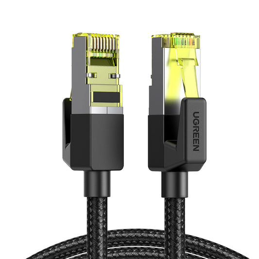 Netværkskabel UGREEN NW150, UTP, Cat7, 2 m, sort