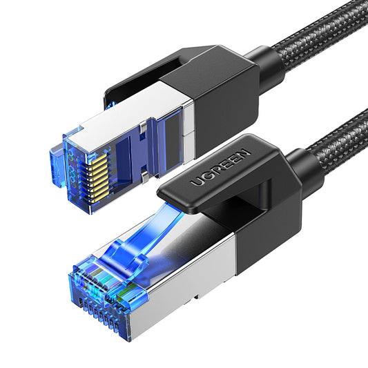 Netværkskabel UGREEN NW153, UTP, Cat8, 1,5 m, sort