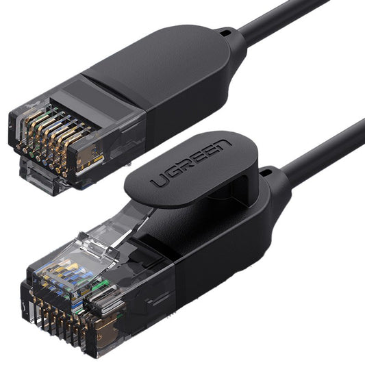 Netværkskabel UGREEN NW122, UTP, Cat6A, 5m, Sort