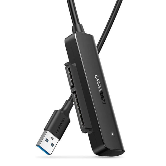Kabel UGREEN CM321, USB-A 3.0 - SATA 2,5 tommer, 0,5 m, sort