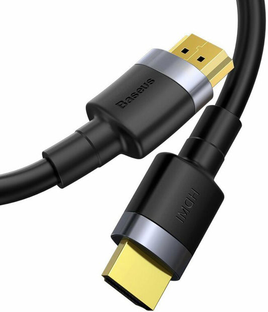 Baseus Cafule videokabel, HDMI - HDMI, 4K, 5m, Sort CADKLF-H01