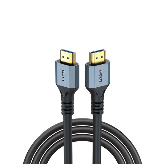 Lito HD119 Videokabel, HDMI - HDMI, 8K, 1,8m, Sort