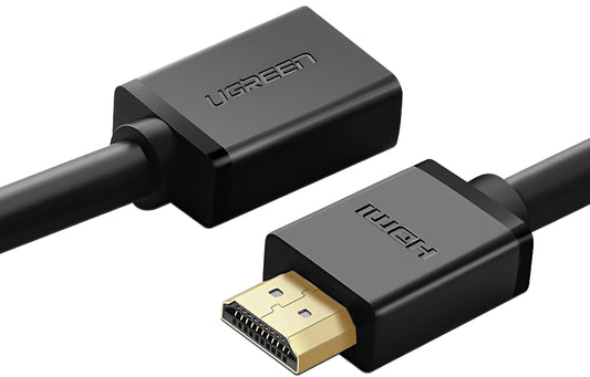 UGREEN HD107 Forlænger Videokabel, HDMI - HDMI, 4K, 3m, Sort