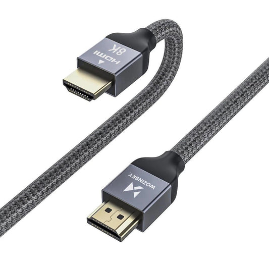 WZK Ultraboost-videokabel, HDMI - HDMI, 8K, 3 m, grå WHDMI-30 WHDMI-30