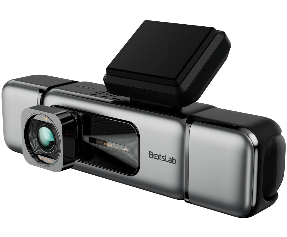 For- og bagkamera til bil Botslab G980H 4CH, 3K, Wi-Fi, GPS, 3,18 tommer skærm