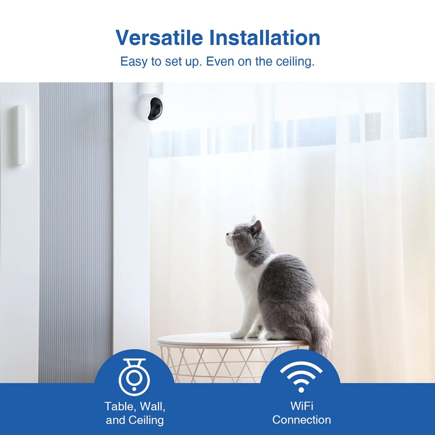 Overvågningskamera iMILAB C21 MI, Wi-Fi, 2.5K, Indendørs