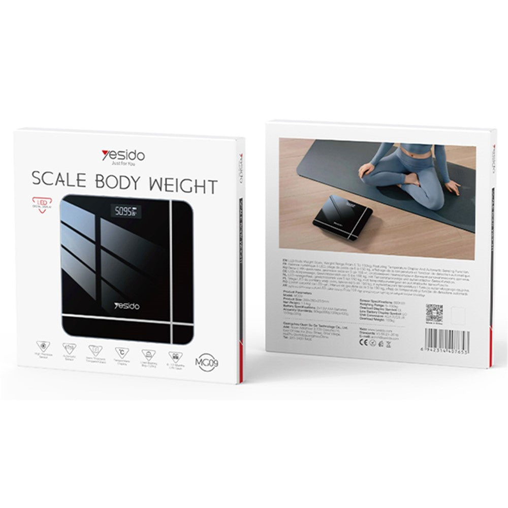 Yesido MG10 Digital Scale, Black