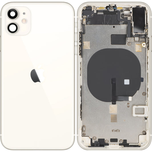 Apple iPhone 11 Batteridæksel, med midterste etui, hvid, Swap