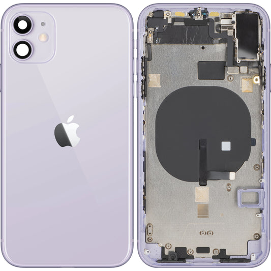 Apple iPhone 11 batteridæksel, med etui, lilla, Swap