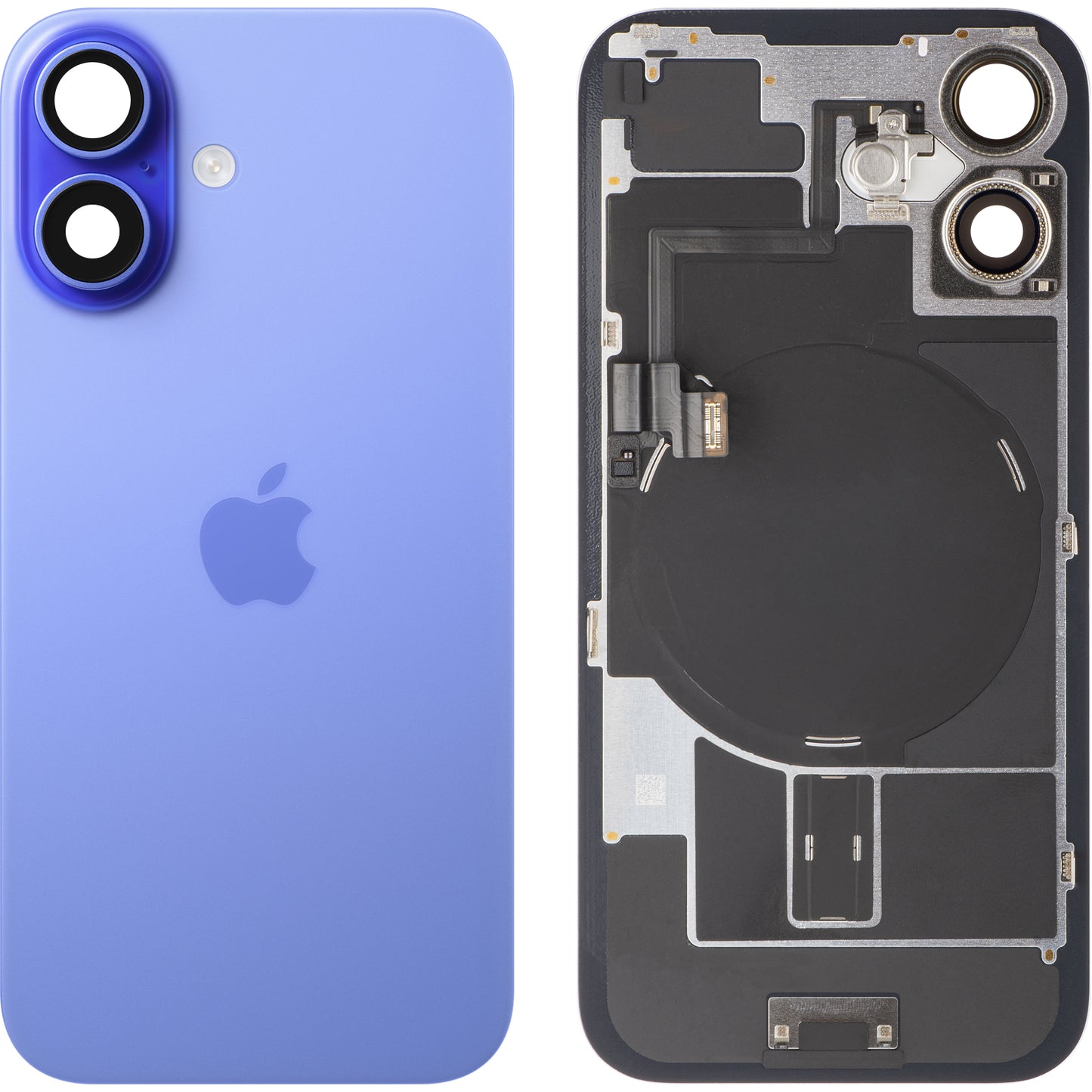Batteridæksel Apple iPhone 16, Blå (Ultramarin), Swap