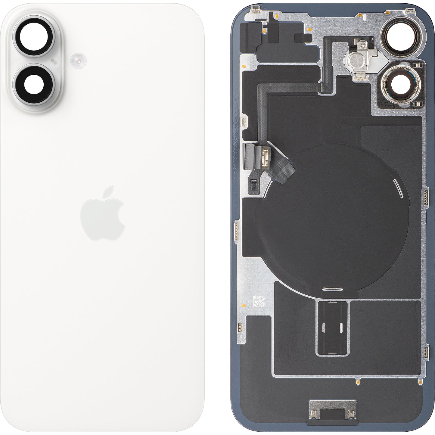 Batteridæksel Apple iPhone 16 Plus, Hvid, Swap