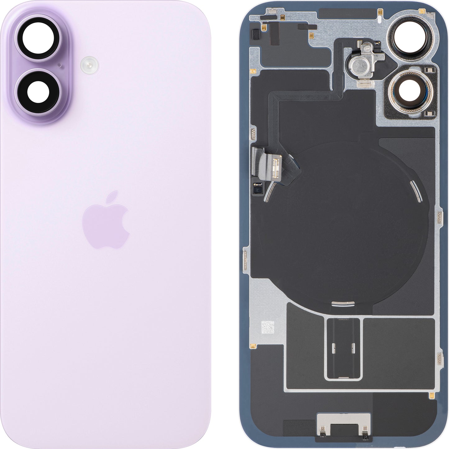 Batteridæksel Apple iPhone 17, Lilla (Lavender), Swap