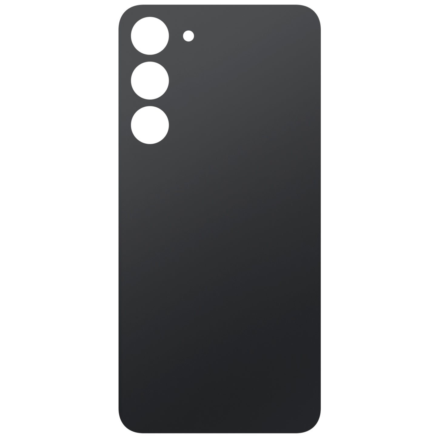Batteridæksel kompatibelt med Samsung Galaxy S23+ S916, Sort