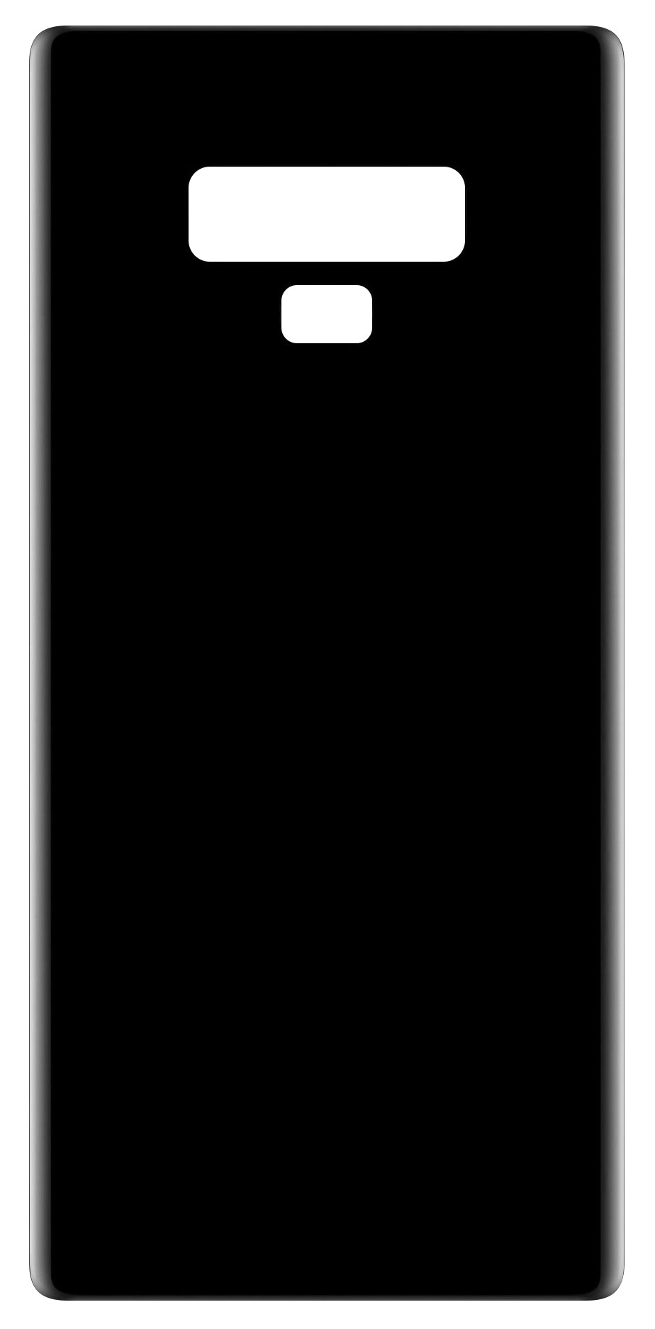 Batteridæksel kompatibelt med Samsung Galaxy Note 9 N960, Sort