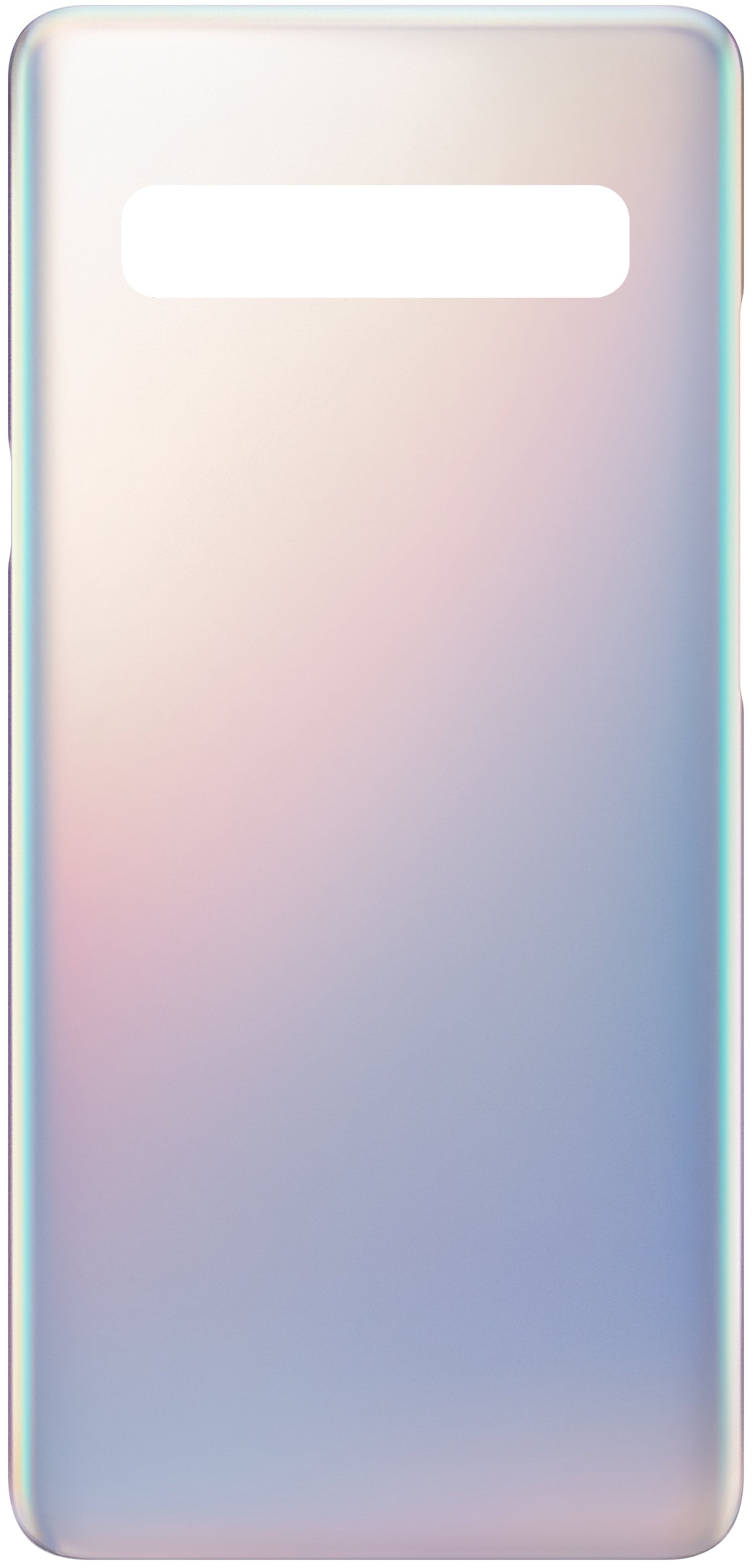 Batteridæksel kompatibelt med Samsung Galaxy S10 5G G977, Sølv