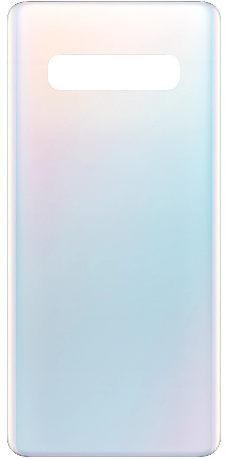 Batteridæksel kompatibelt med Samsung Galaxy S10 G973, Hvid