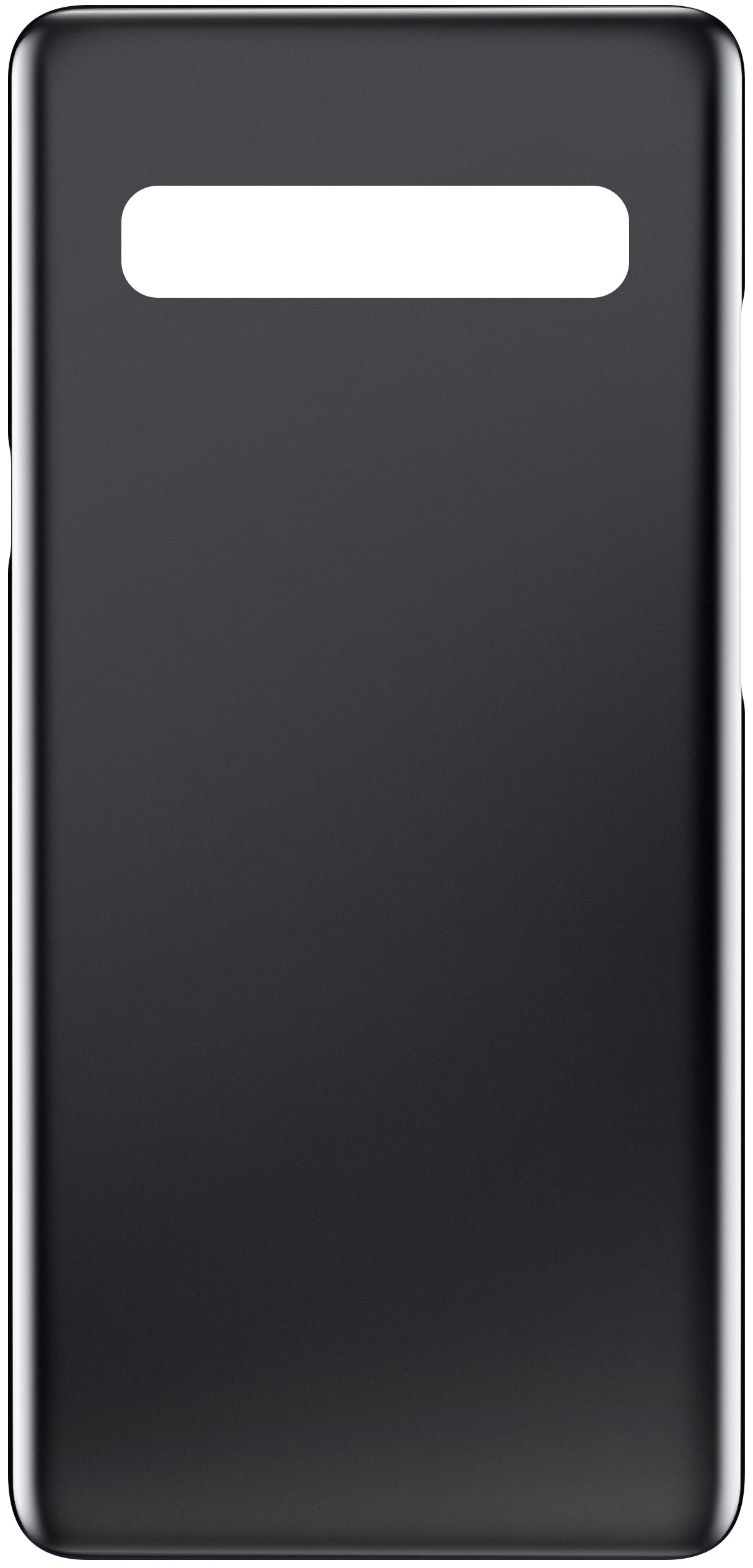 Batteridæksel kompatibelt med Samsung Galaxy S10 5G G977, Sort
