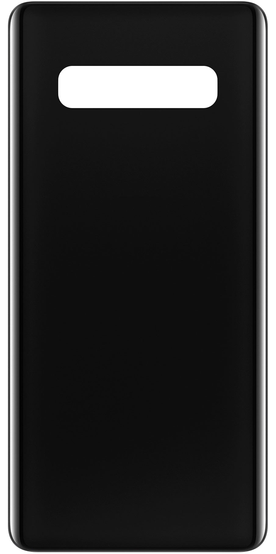 Batteridæksel kompatibelt med Samsung Galaxy S10+ G975, Sort