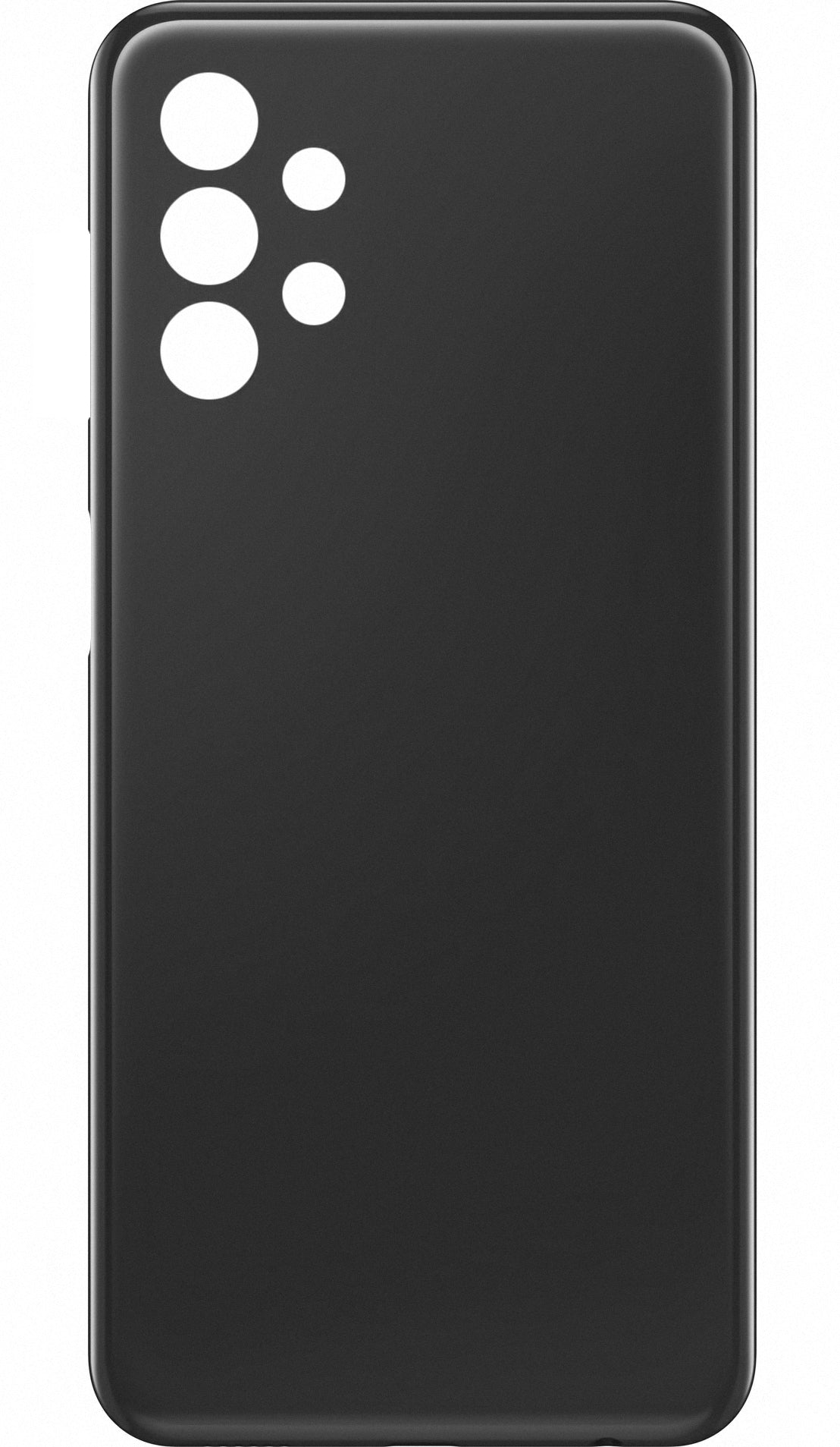 Batteridæksel kompatibelt med Samsung Galaxy A13 A137 / A13 A135, Sort