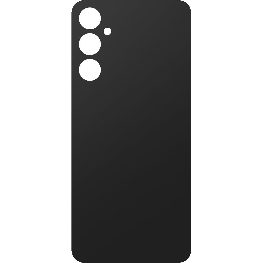 Batteridæksel kompatibelt med Samsung Galaxy A05s A057, Sort