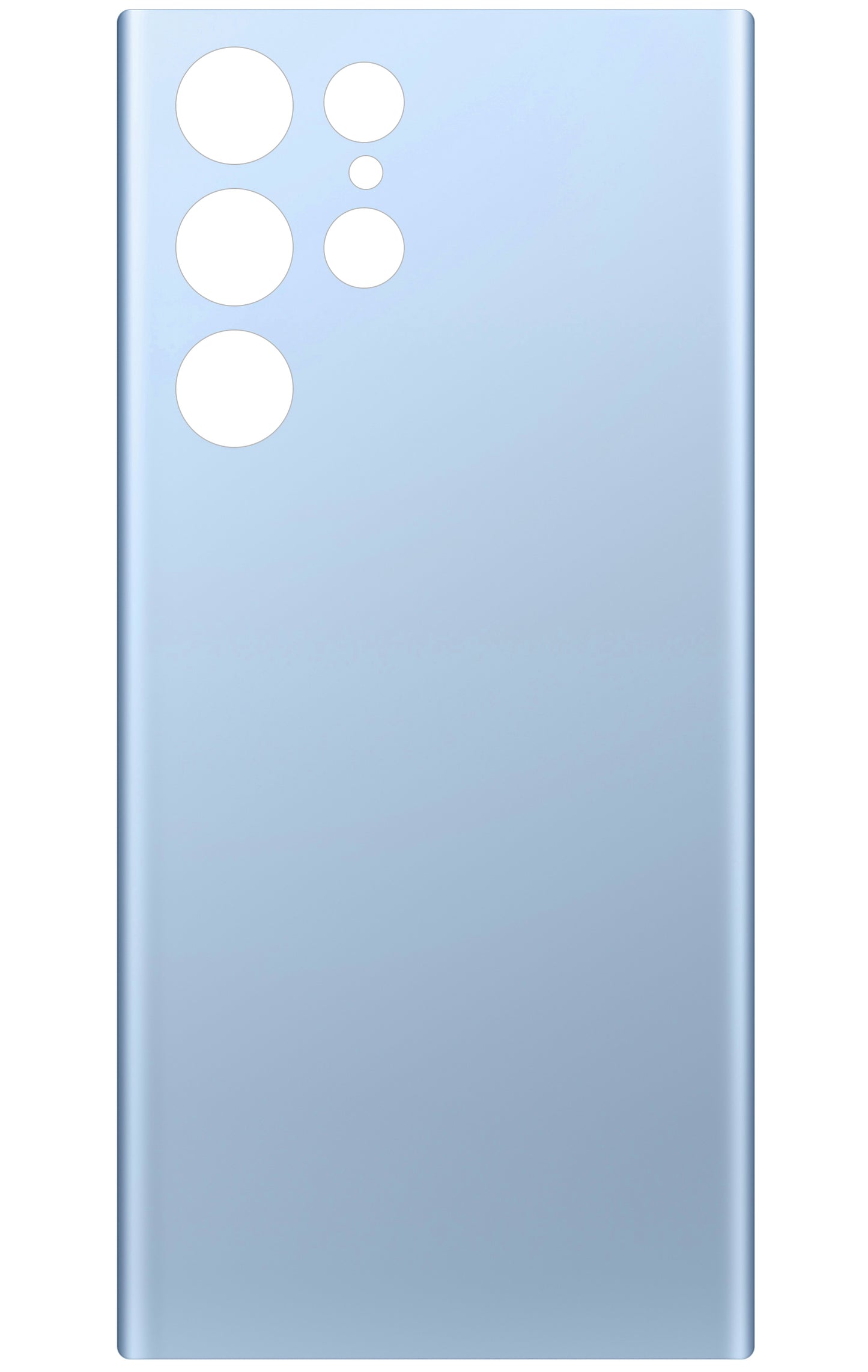 Batteridæksel kompatibelt med Samsung Galaxy S22 Ultra 5G S908, Blå