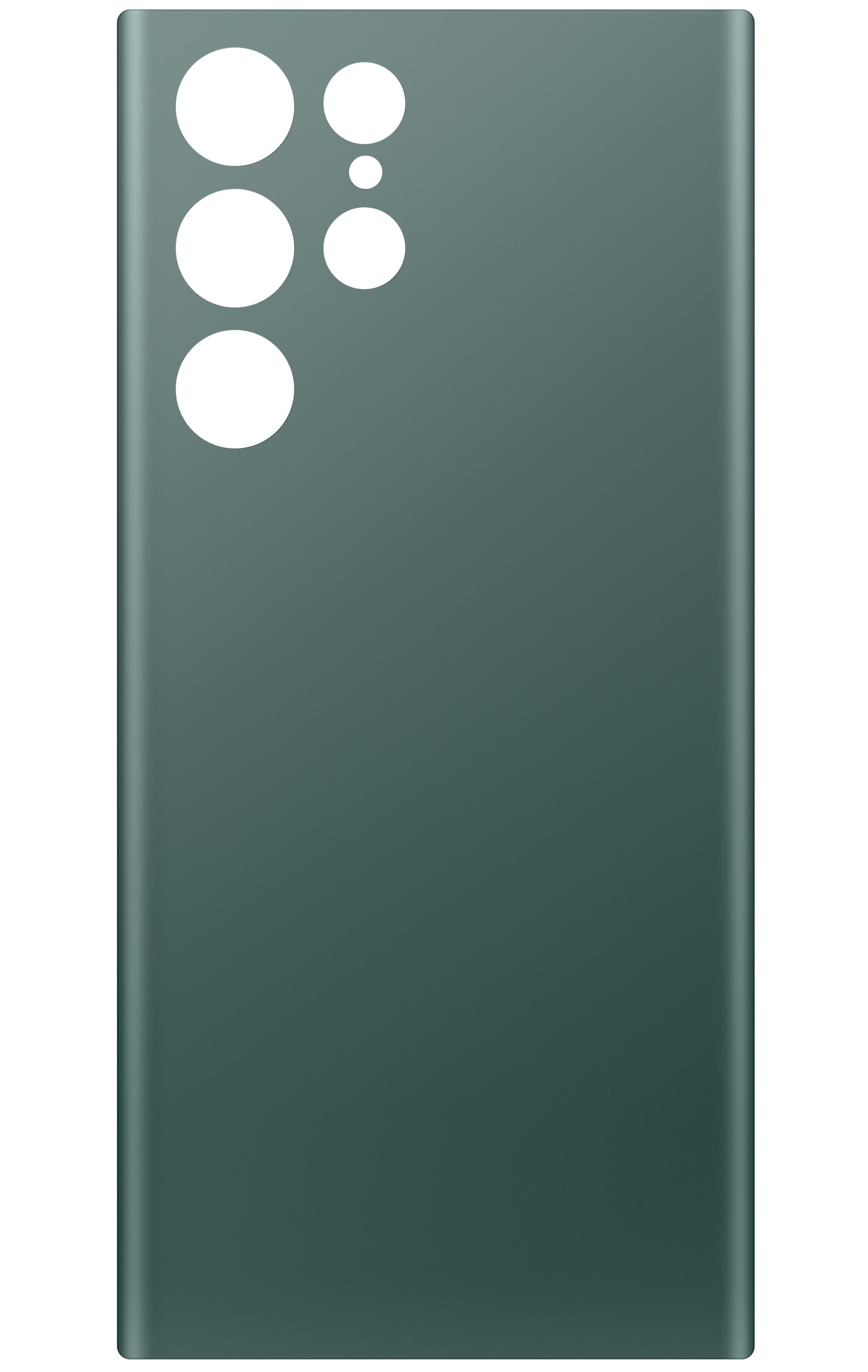Batteridæksel kompatibelt med Samsung Galaxy S22 Ultra 5G S908, Grøn