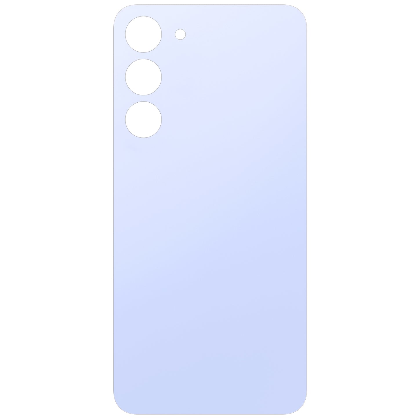 Batteridæksel kompatibelt med Samsung Galaxy S23+ S916, Blå