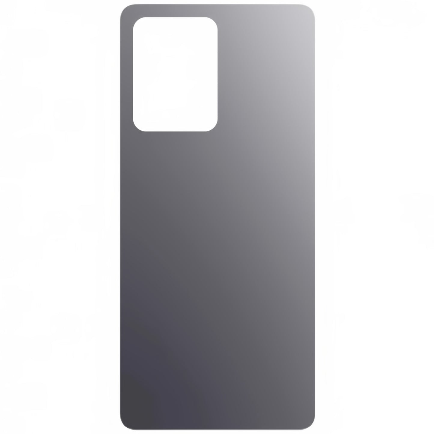 Batteridæksel kompatibelt med Xiaomi Redmi Note 12 Pro 5G, Sort