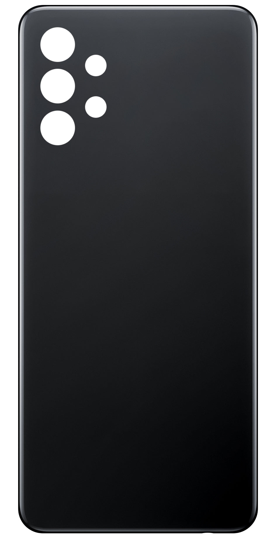 Batteridæksel kompatibelt med Samsung Galaxy A32 5G A326, Sort