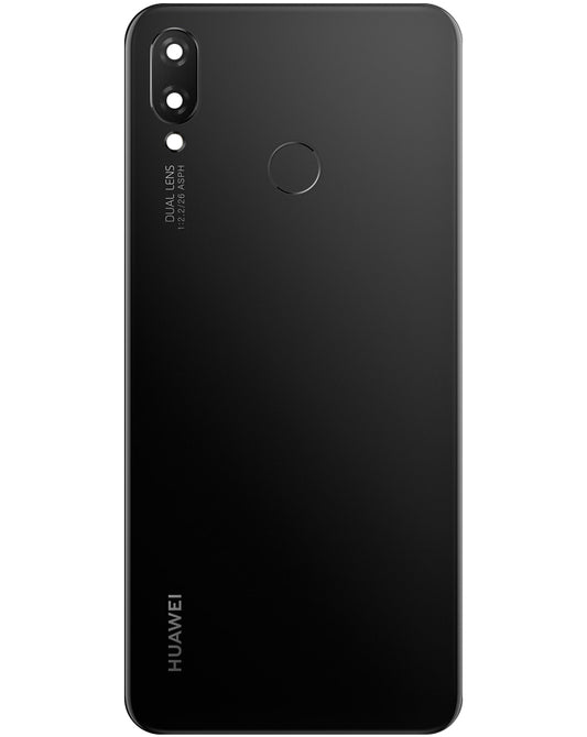 Batteridæksel Huawei nova 3i, sort, servicepakke 02352CAH
