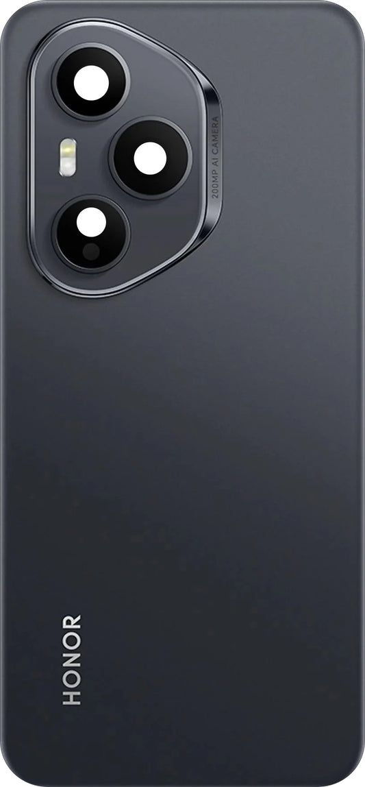 Batteridæksel Honor 400 Pro, Sort (Midnight Black), Servicepakke 0235APLG