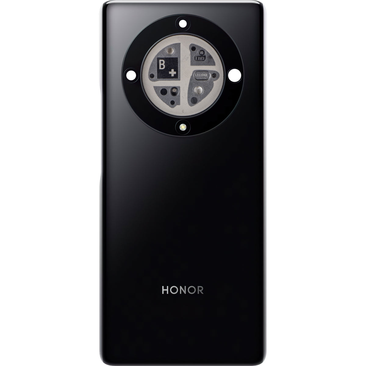 Batteridæksel Honor Magic5 Lite / X9a, Sort (Midnight Black), Servicepakke 0235AEKR
