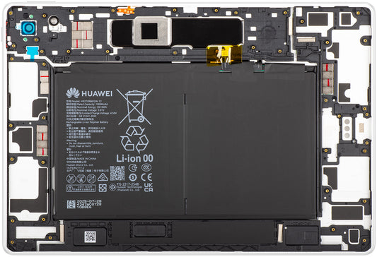 Batteridæksel Huawei MatePad 12 X (2025), Hvid, Servicepakke 02357FFW